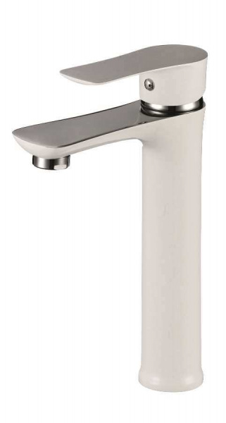 Смеситель AMUNGEN 82113 Белый Хром для накладной раковины OSGARD