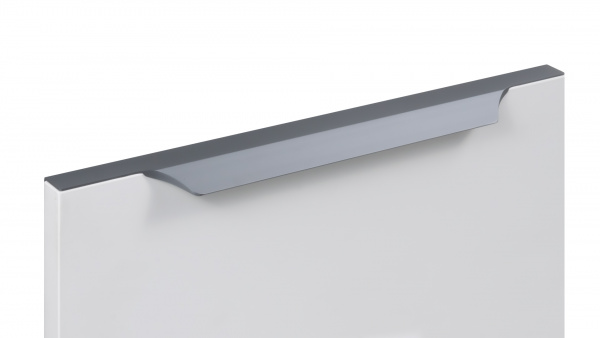 Ручка торцевая WING 114 224/400 Серый Алюминий