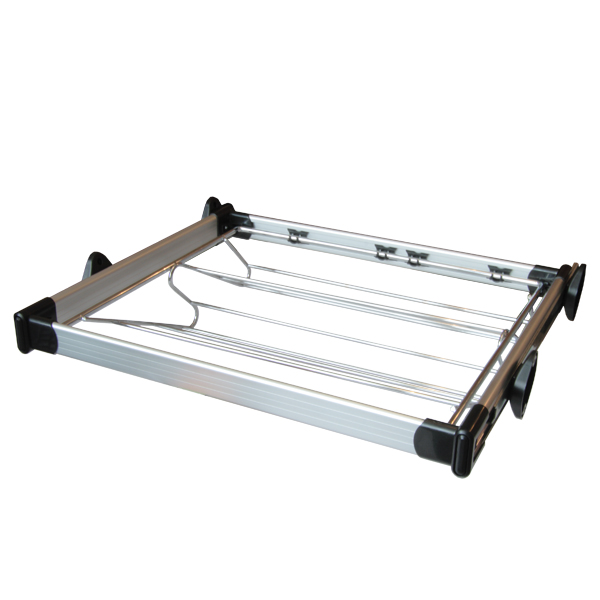 Выдвижная полка для обуви 600 Хром матовый 564х475х152 ALBA 