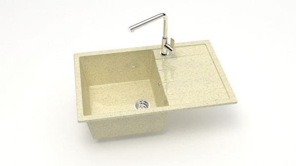 Мойка прямая Джоли Z161 Q3 Бежевый фреш глянец