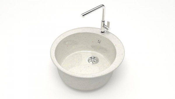 Мойка круглая Браун Z510 Q7 Хлопок глянец