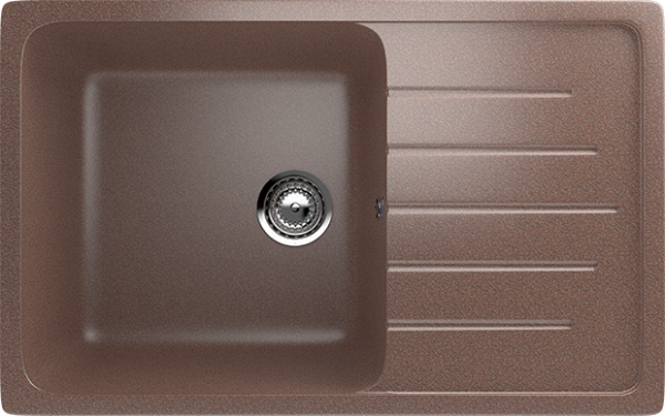 Мойка прямая U400 Терракот 