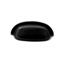 Ручка ракушка F 1912 64 Чёрный матовый