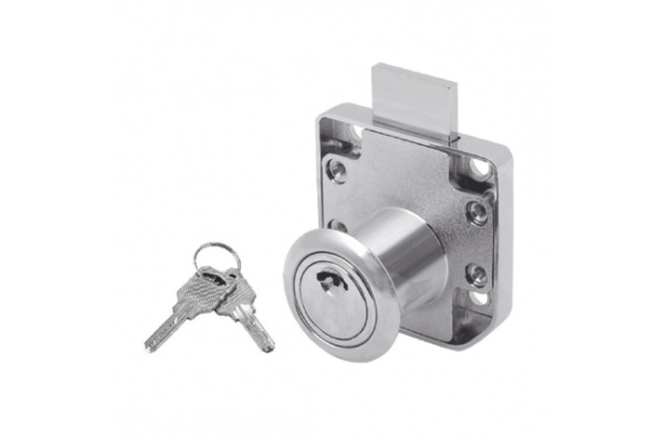 Замок с цифровым ключом для дсп LZ-138-DK Хром SETE