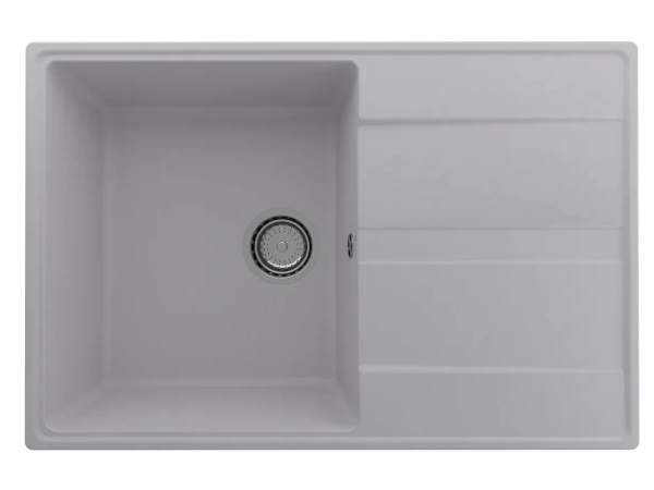 Мойка прямая Quartz Prima 750 Платина
