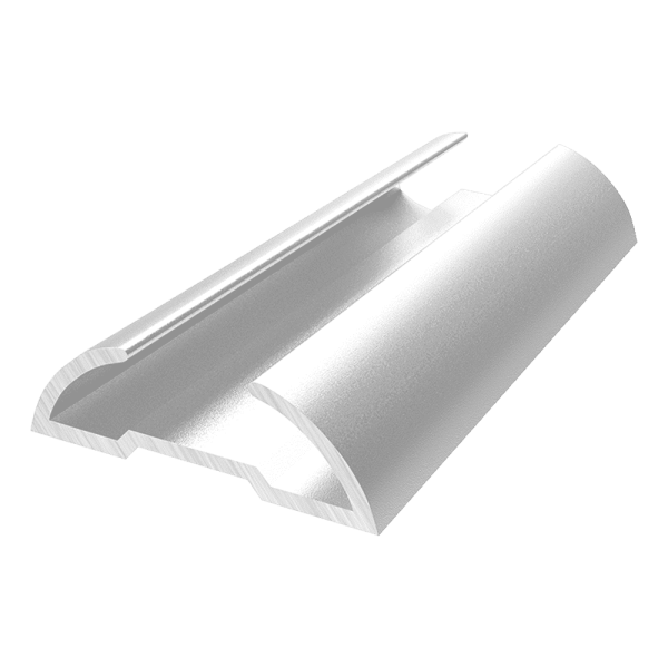 Направляющая распашная PREMIAL PLUS Хром матовый 5900 мм