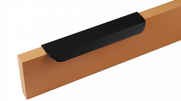 Ручка торцевая PN 15 446 Чёрный матовый №9 Алюминий