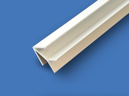 Плата угловая для панели 6мм "Скиф" и "АМК-Троя" Ё длина 600мм Белый Алкона