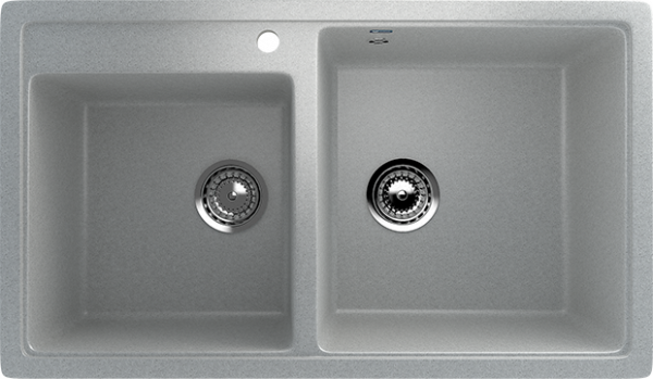 Мойка двойная U200 Серый
