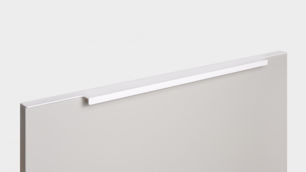 Ручка торцевая RAY RT 109 448/500 Белый Алюминий