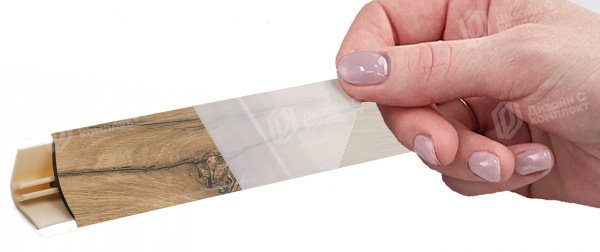 Плинтус LB 15 Дуб Корсика светлый 3,0 м 78