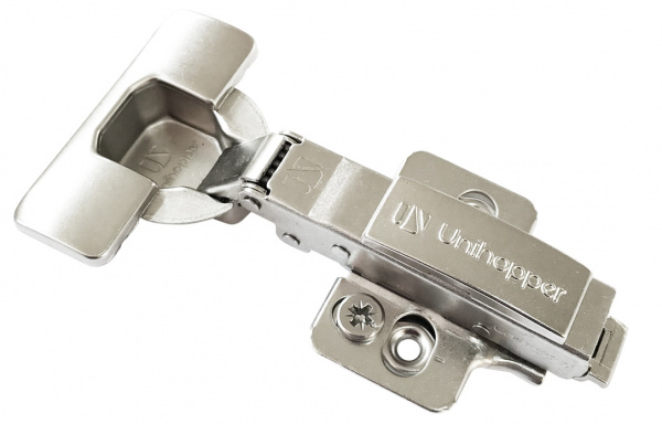 Петля накладная 110* с доводчиком CLIP-ON 3D Unihopper H=0