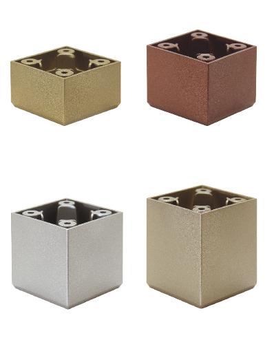 Опора регулируемая ДК-6 декоративная Н-40 мм Т1 Металлик Микрон