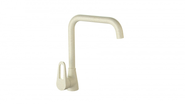 Смеситель КМ007 Q2 Бежевый матовый