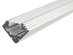 Алюминиевый профиль PDS45-T-2000 ANOD 2м матовый Серебро Arlight