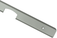 Плата угловая для столешниц 28мм "Скиф" и "АМК-Троя" длина 600мм Хром