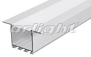 Алюминиевый профиль PLS-LOCK-H25-FM-2000 ANOD матовый Серебро Arlight
