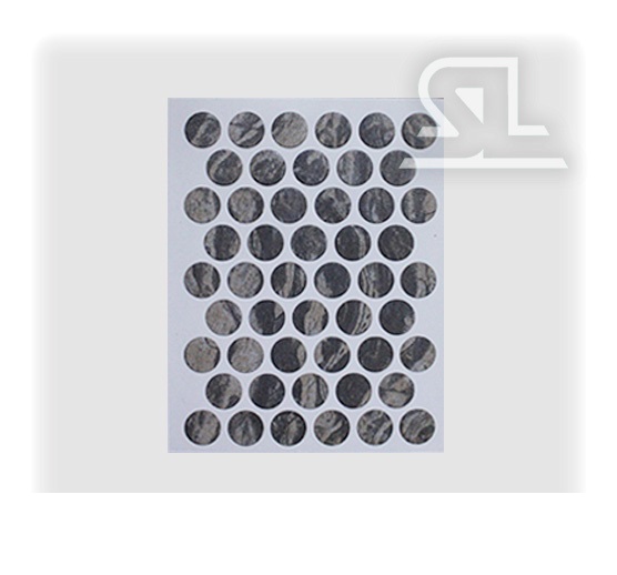 Пластиковые заглушки самоклеящиеся 18мм для евровинта L3034 Помпеи PACIFIC