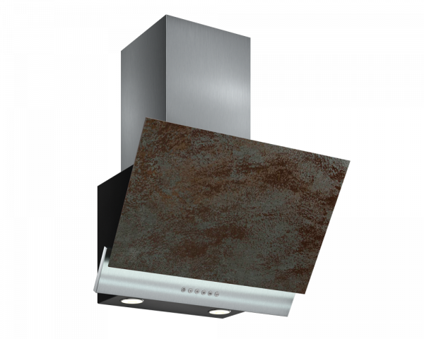 Вытяжка ELIKOR RX6754X5 Нержавеющая сталь Травертин бронзовый керамогранит