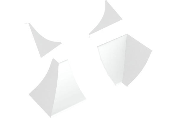 Комплект для плинт. LB-23-11 Белый