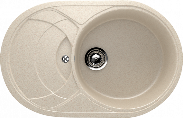 Мойка овальная U110 Бежевый