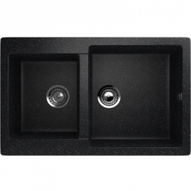 Мойка двойная U505 Чёрный