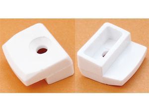 Клямер квадратный Белый AMIX