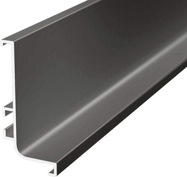 Профиль Gola L-образный Графит AQ 5м