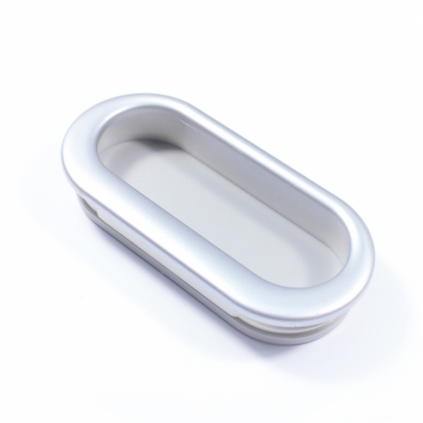 Ручка врезная стадион Оскар 5144 Хром матовый