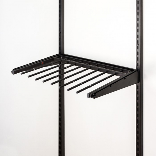 Выдвижная вешалка для брюк Чёрный 607х437х20 GARDIE