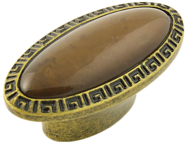 Ручка кнопка RC 408 Латунь старинная европейская Декор