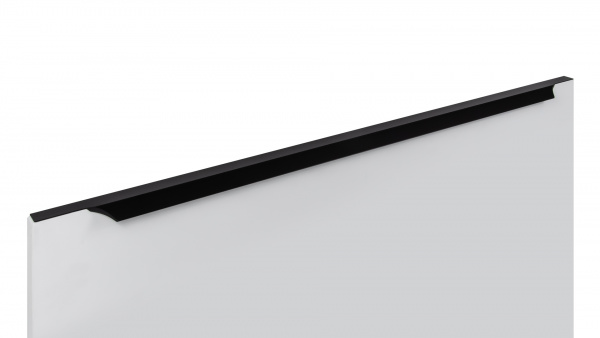 Ручка торцевая WING 114 768/900 Чёрный матовый Алюминий