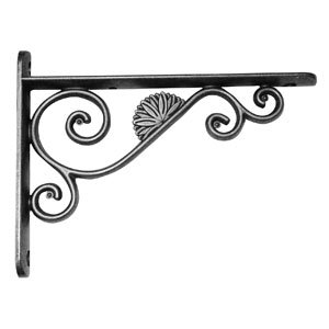 Консоль MOD 7 190x240мм Серебро античное EDSON