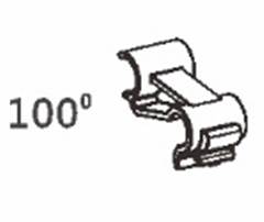 Ограничитель угла открывания до 100° для DTC TOP STAY ST