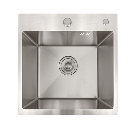 Мойка врезная квадратная KIND 4050 Графит 3мм