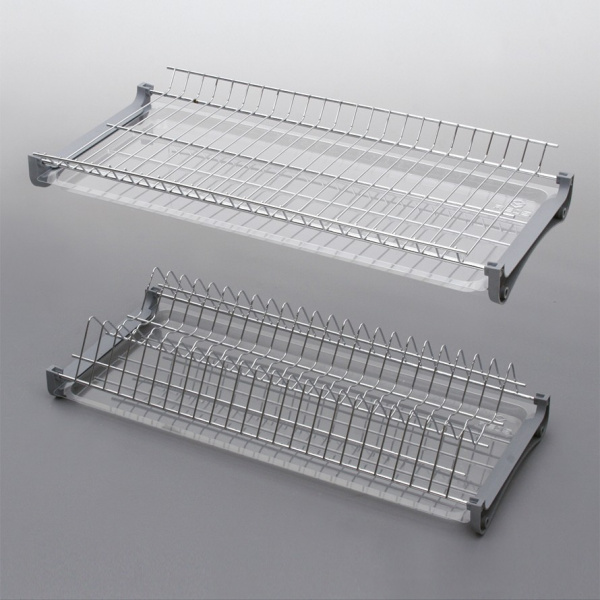 Сушка для посуды 400 2-х уровневая Хром Reis