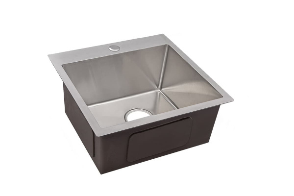 Мойка врезная квадратная Even 5050 Сатин 3мм