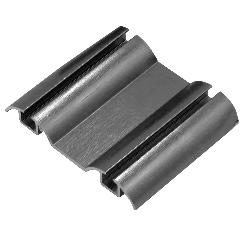 Направляющая нижняя ПРЕМИАЛ Графит брашированный 5900 мм