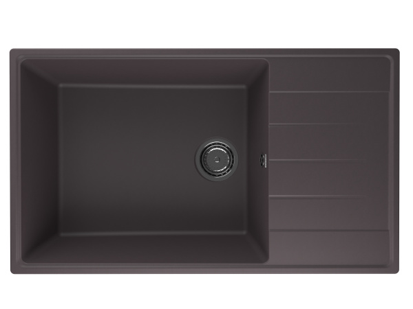 Мойка прямая Quartz Prima 860 Трюфель СНЯТ