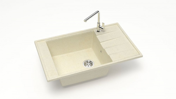 Мойка прямая F29 Q2 Бежевый матовый