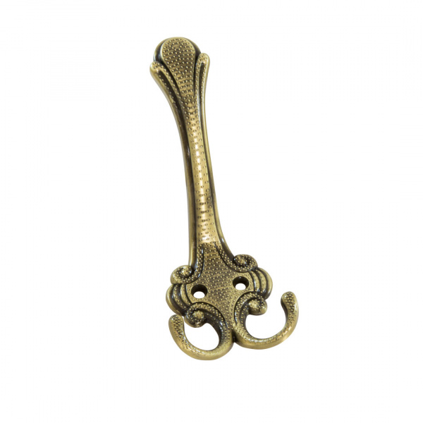 Крючок 3х рожковый KR 0200 BA Бронза KERRON 20 кг.
