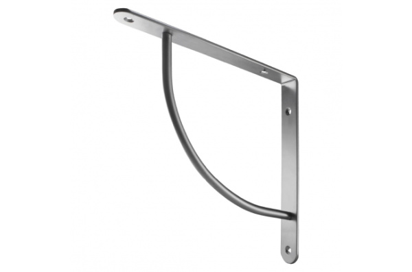 Полкодержатель выпуклый мат Хром SETE