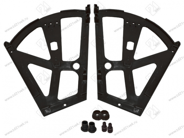 Механизм для обувных полок 2х уровневый Чёрный