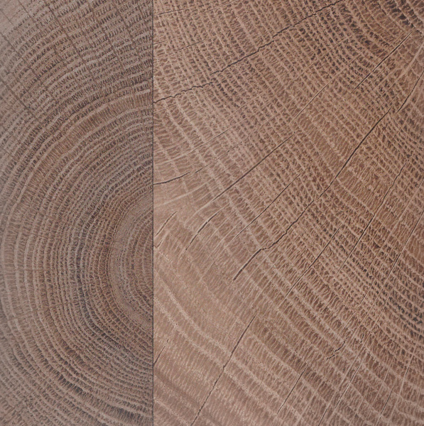 Угловой элемент матовый 38х900 Дуб поперечный тёмный