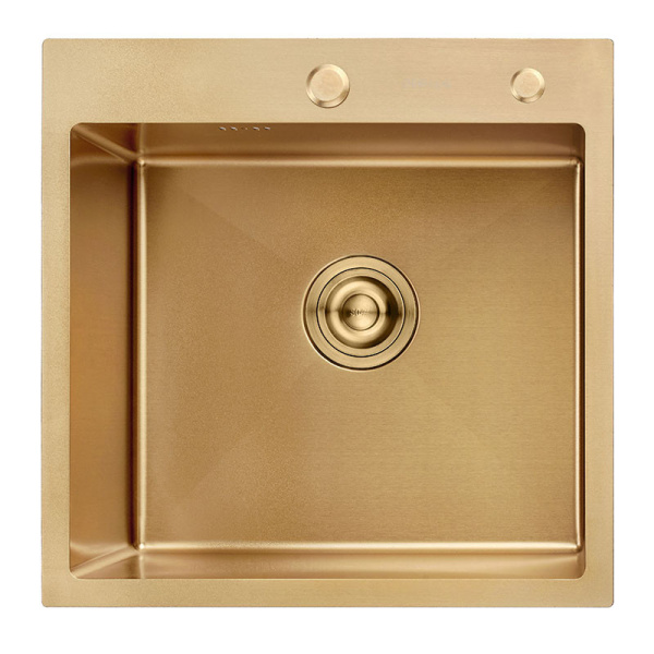 Мойка AMOLLET 3 мм PR 5045 50х45 Золото