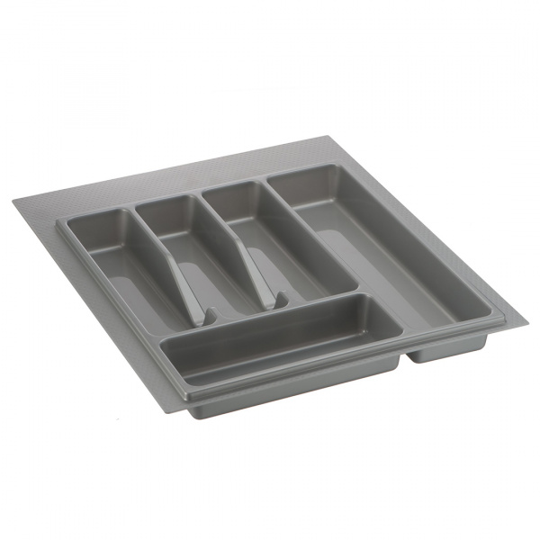 Лоток для столовых приборов 450 Металлик Volpato 345-390*385-490*45