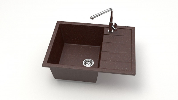 Мойка прямая F151 Q16 Шоколад матовый