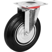 Колёсная опора 160 мм промышленная поворотная 145 кг Чёрный МФК