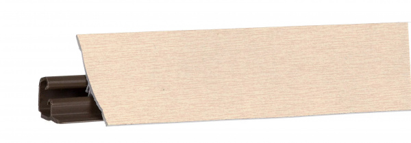 Плинтус LB-23 3м Бежевый металл