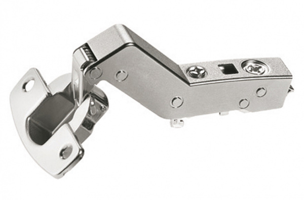 Петля 45* с доводчиком CLIP-ON Hettich (без планки) накладная